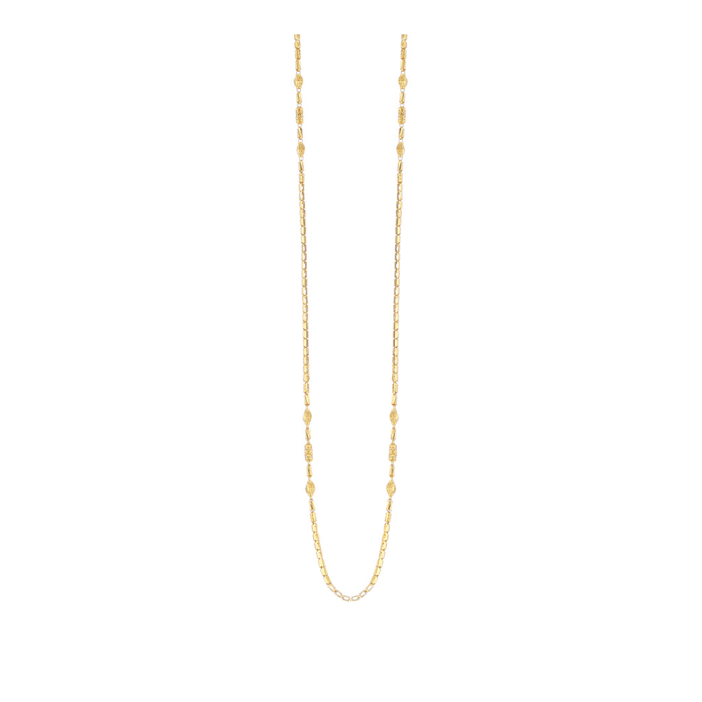 22k Plain Gold Chain JG-2108-04458