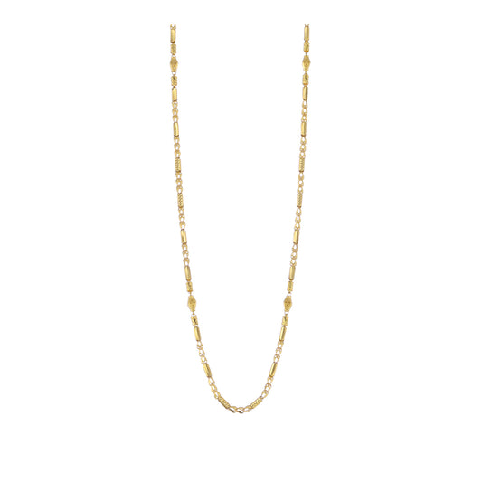 22k Plain Gold Chain JG-2108-04460