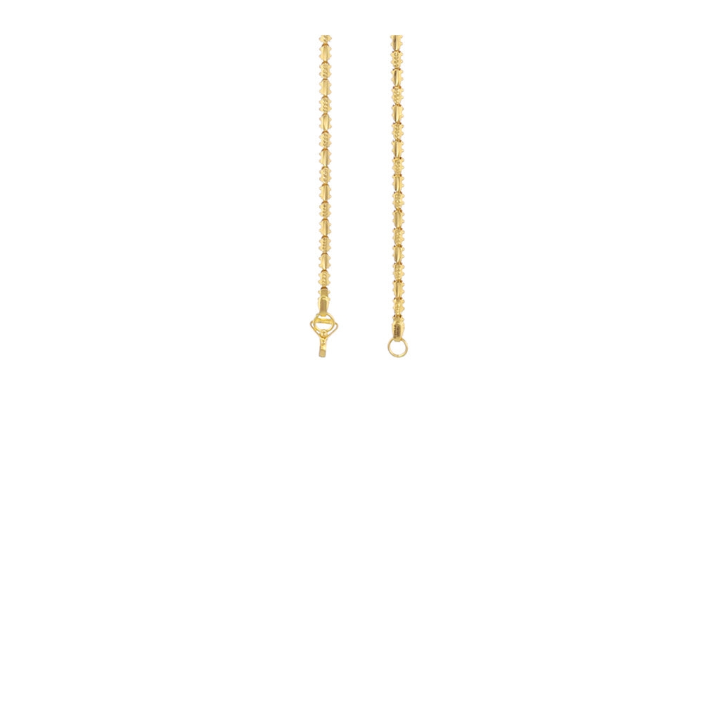 22k Plain Gold Chain JG-2108-04465