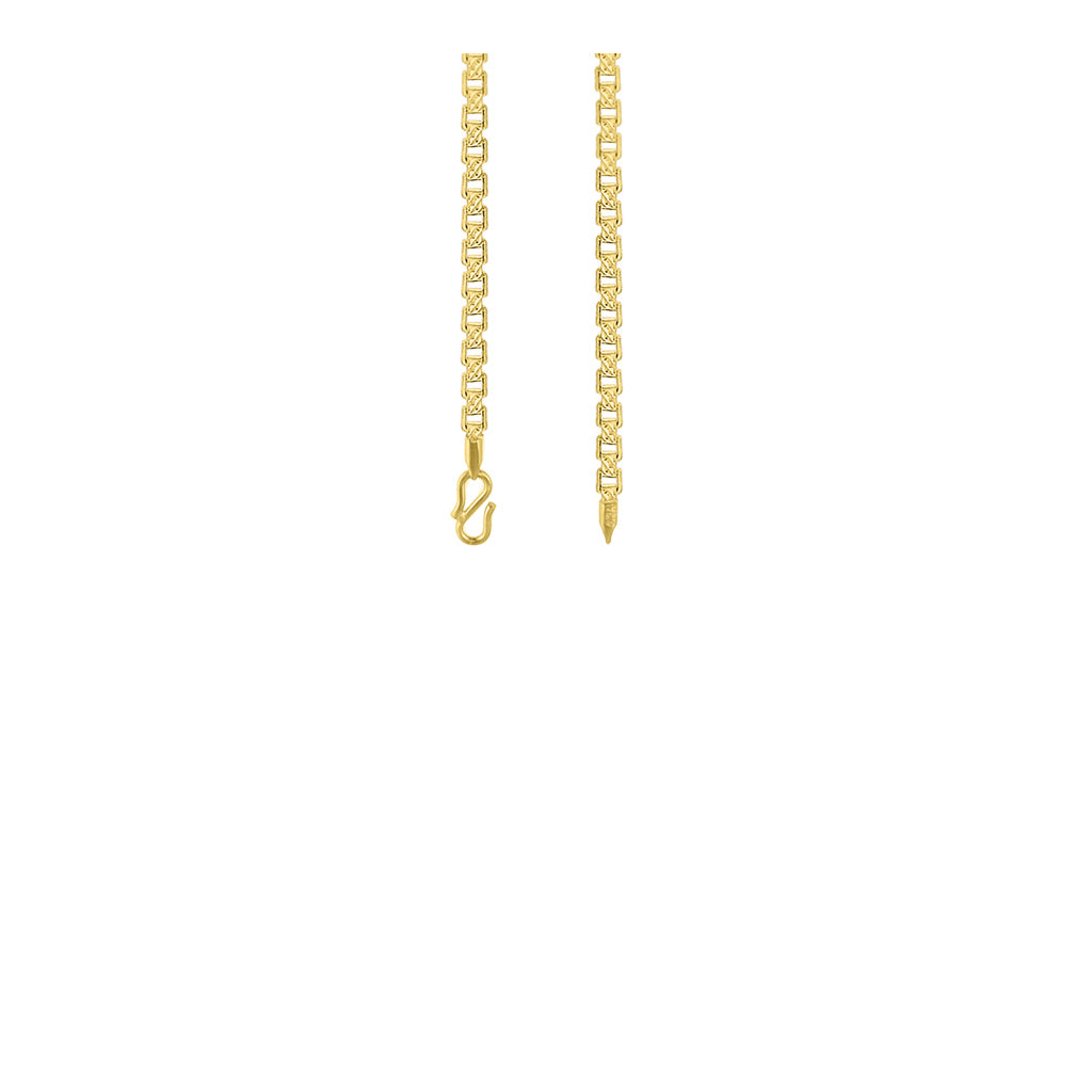 22k Plain Gold Chain JG-2109-05046