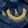 22k Plain Gold Necklace Set JG-2203-05891