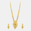 22k Plain Gold Necklace Set JG-2204-06123