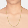 22k Plain Gold Chain JG-2301-00132