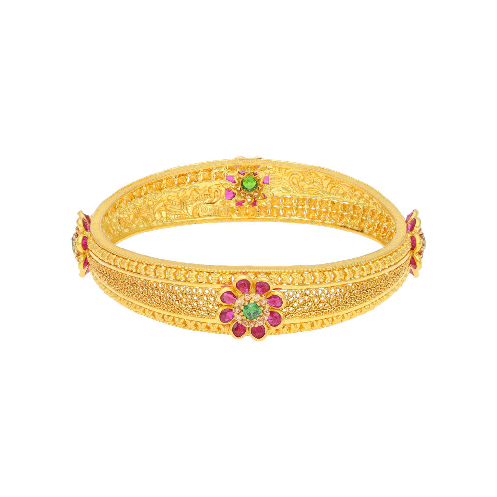 22k Antique Bangles JGS-2103-00472