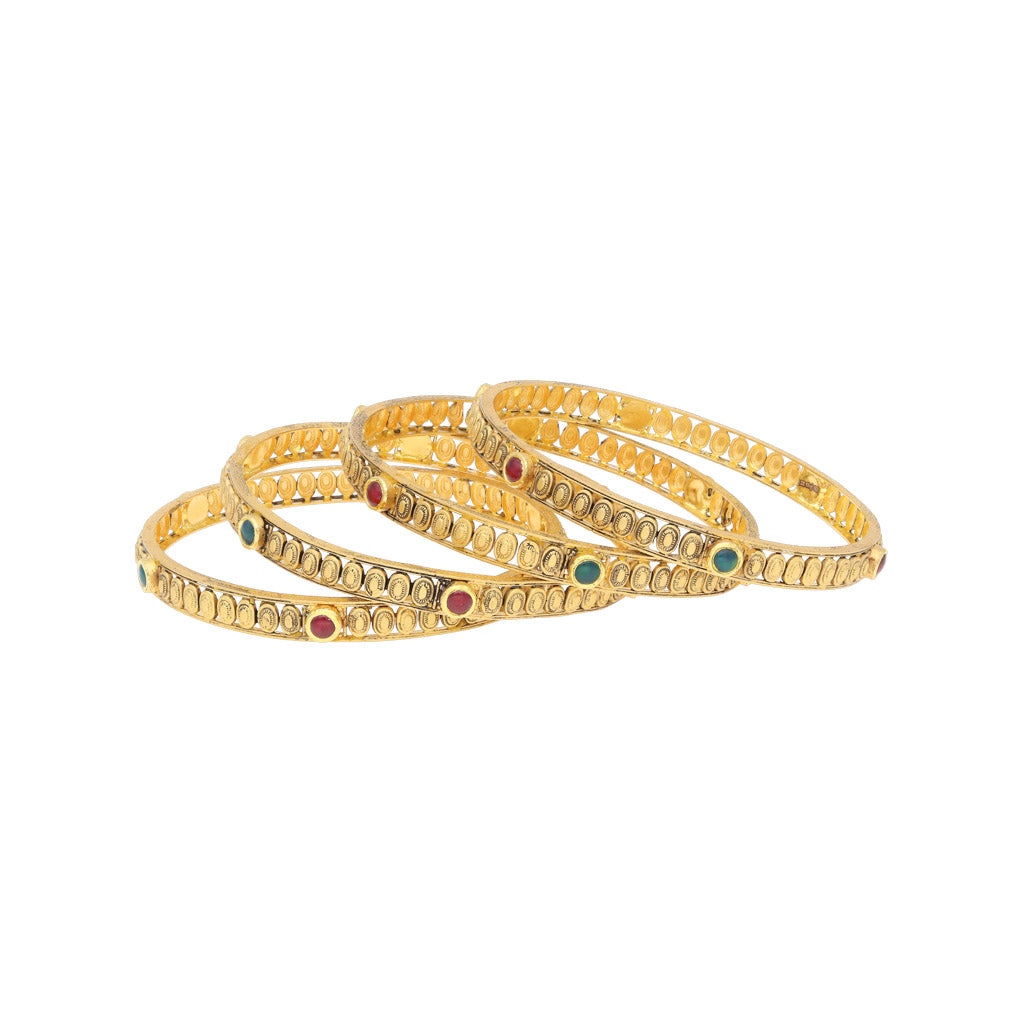 22k Jadtar Bangles JGS-2103-00475