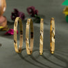 22k Plain Gold Bangles JGS-2103-00521