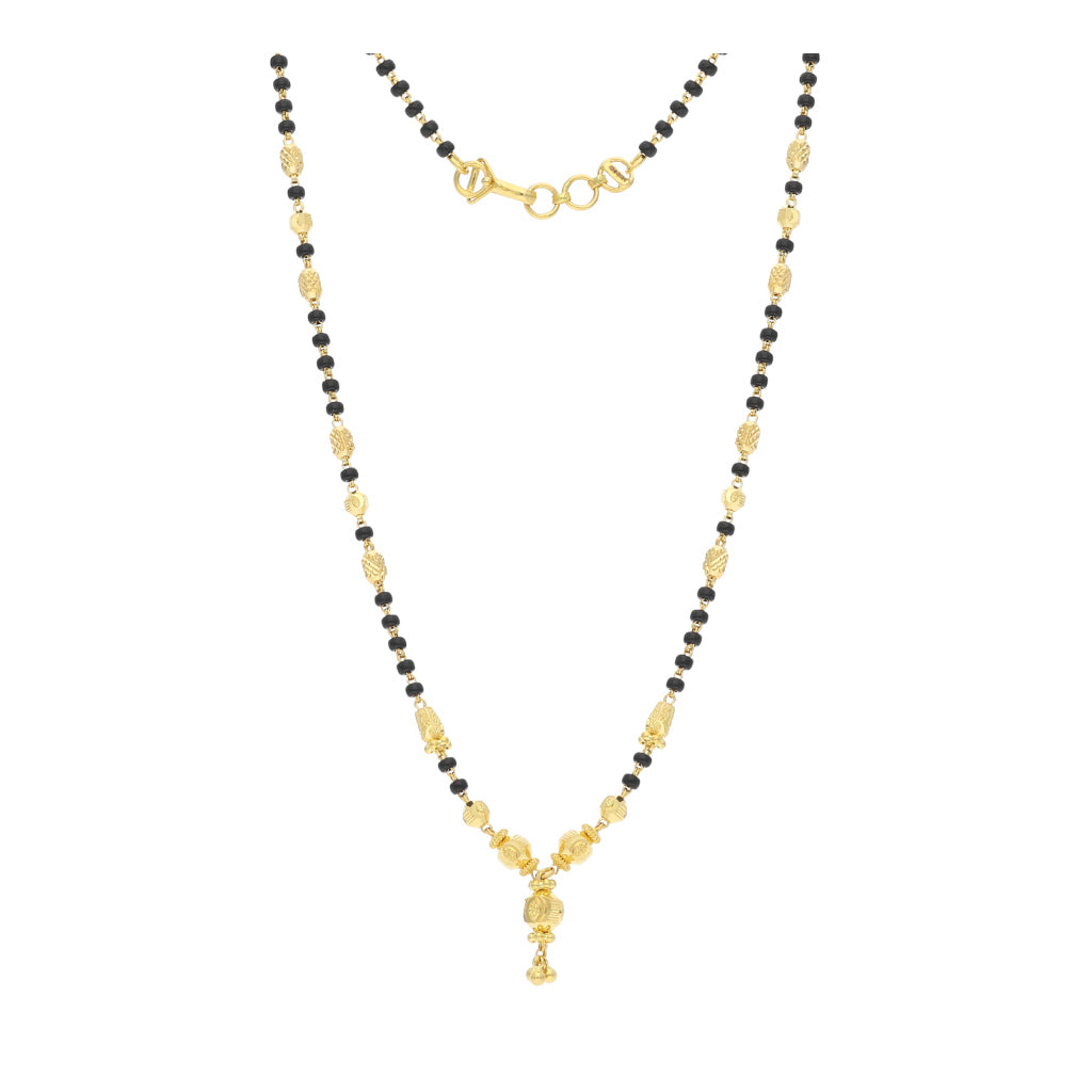 22k Plain Gold Mangalsutra JGS-2104-00830