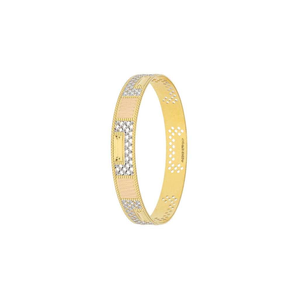 22k Plain Gold Bangles JGS-2106-00983