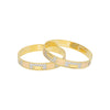 22k Plain Gold Bangles JGS-2106-00983