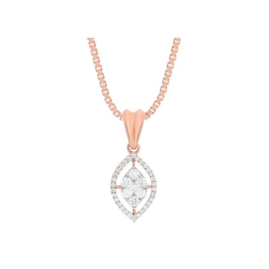 18k Real Diamond Pendants JGS-2106-01197