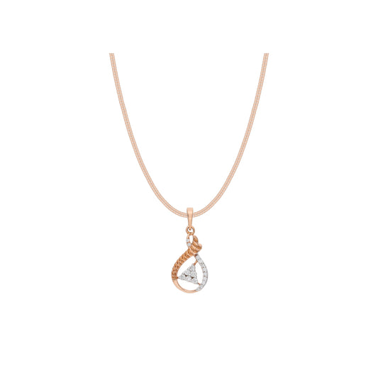 18k Real Diamond Pendants JGS-2106-01281