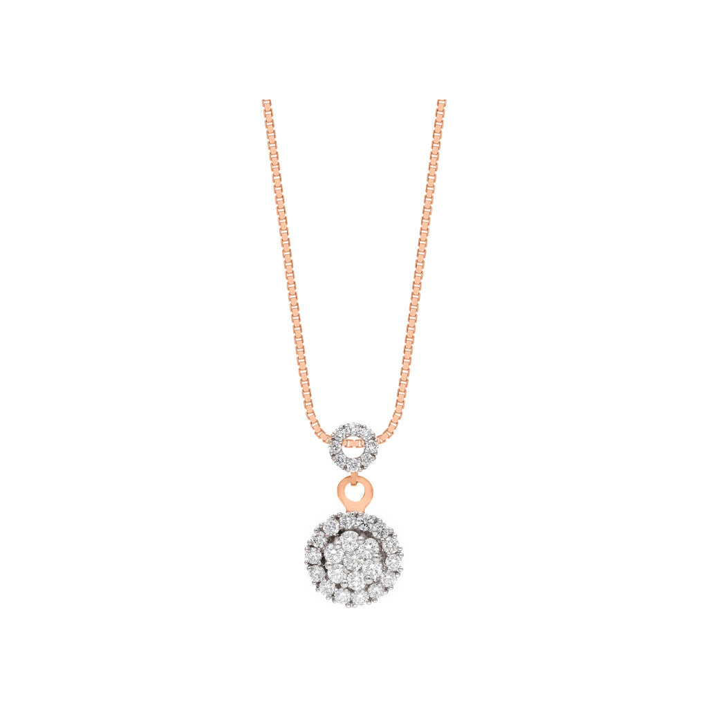 18k Real Diamond Pendants JGS-2106-01283