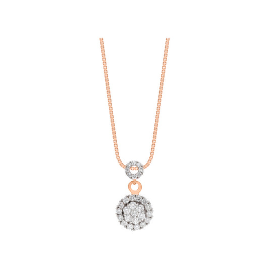 18k Real Diamond Pendants JGS-2106-01283