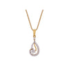 18k Real Diamond Pendants JGS-2107-01578