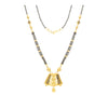 22k Plain Gold Mangalsutra JGS-2107-01980