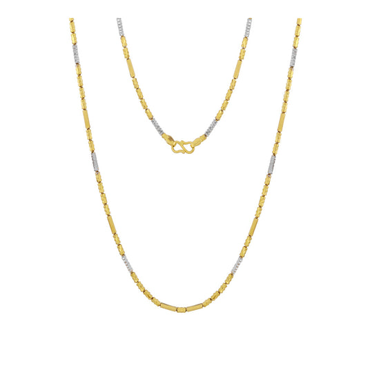 22k Plain Gold Chain JGS-2107-02662