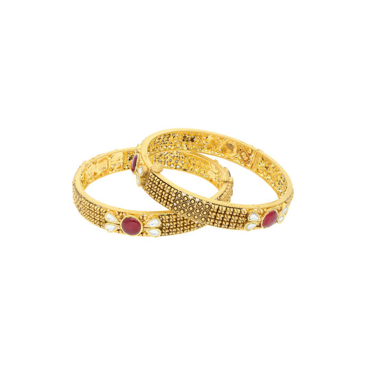 22k Jadtar Bangles JGS-2108-02872