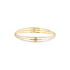 22k Plain Gold Bangles JGS-2108-02909