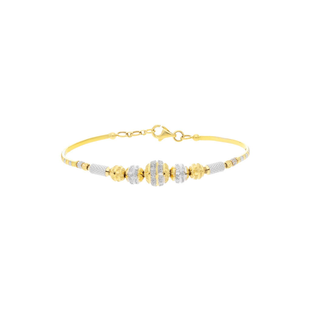 22k Plain Gold Bracelet JGS-2108-03146