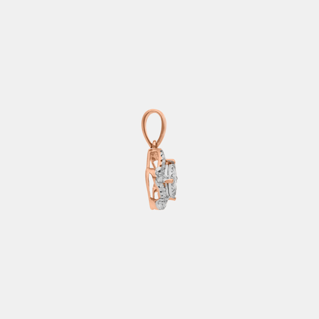 18k Real Diamond Pendants JGS-2108-04159