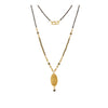 22k Plain Gold Mangalsutra JGS-2108-04167