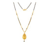 22k Plain Gold Mangalsutra JGS-2108-04168