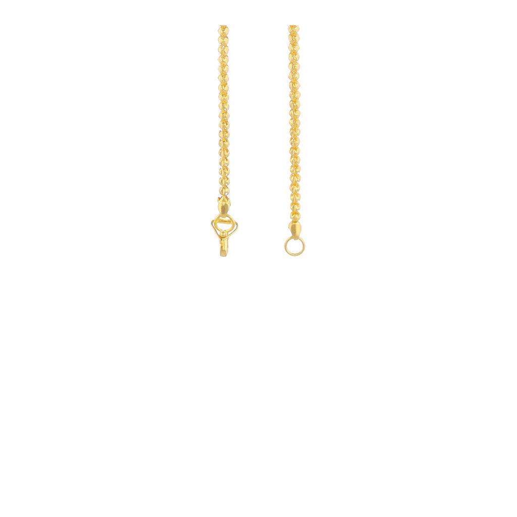 22k Plain Gold Chain JGS-2108-04466