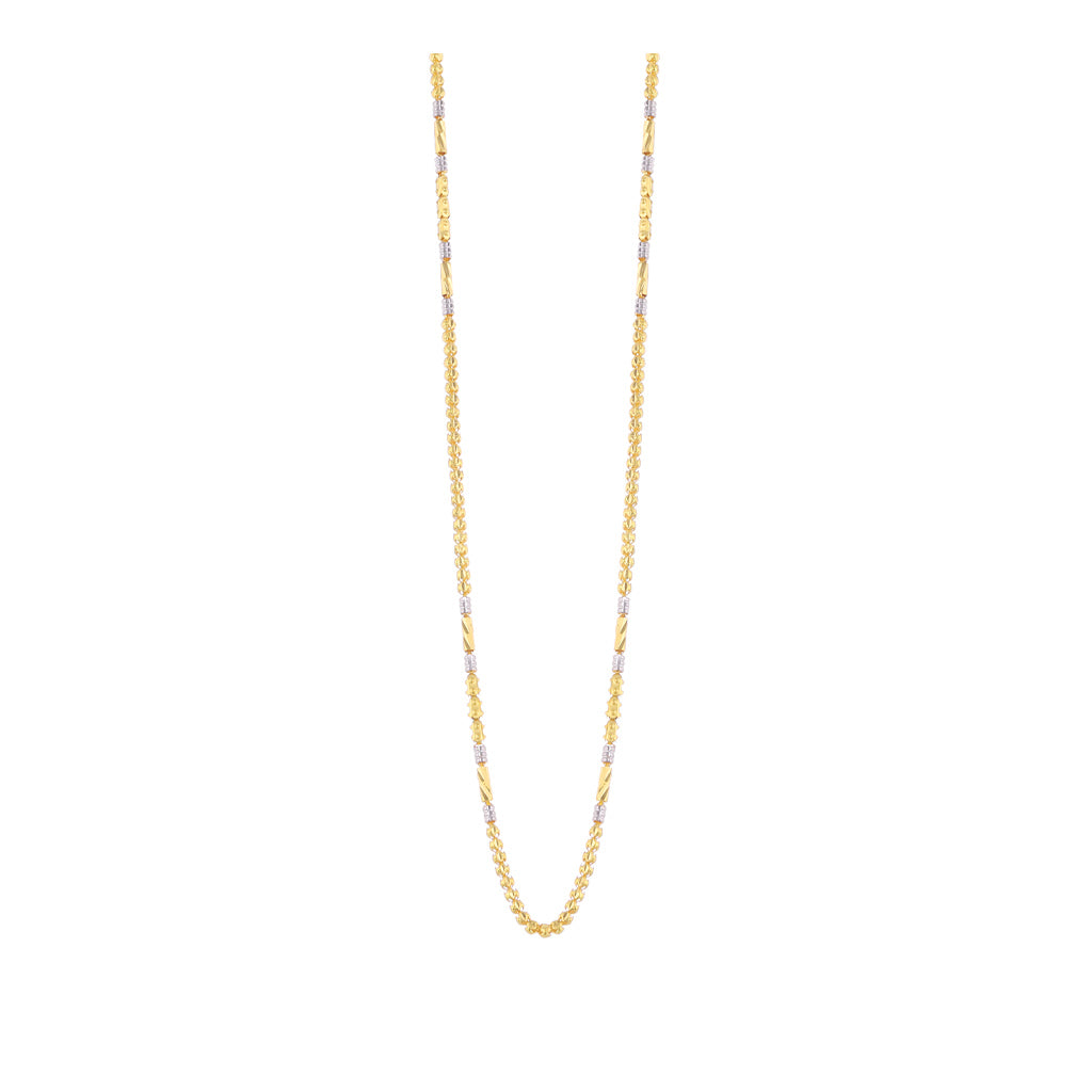 22k Plain Gold Chain JGS-2108-04466