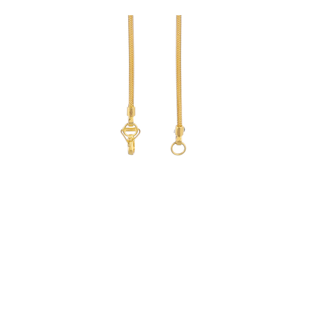 22k Plain Gold Chain JGS-2108-04482