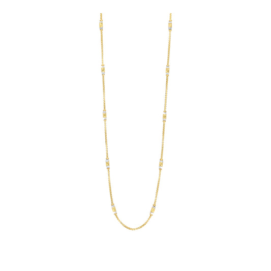 22k Plain Gold Chain JGS-2108-04483