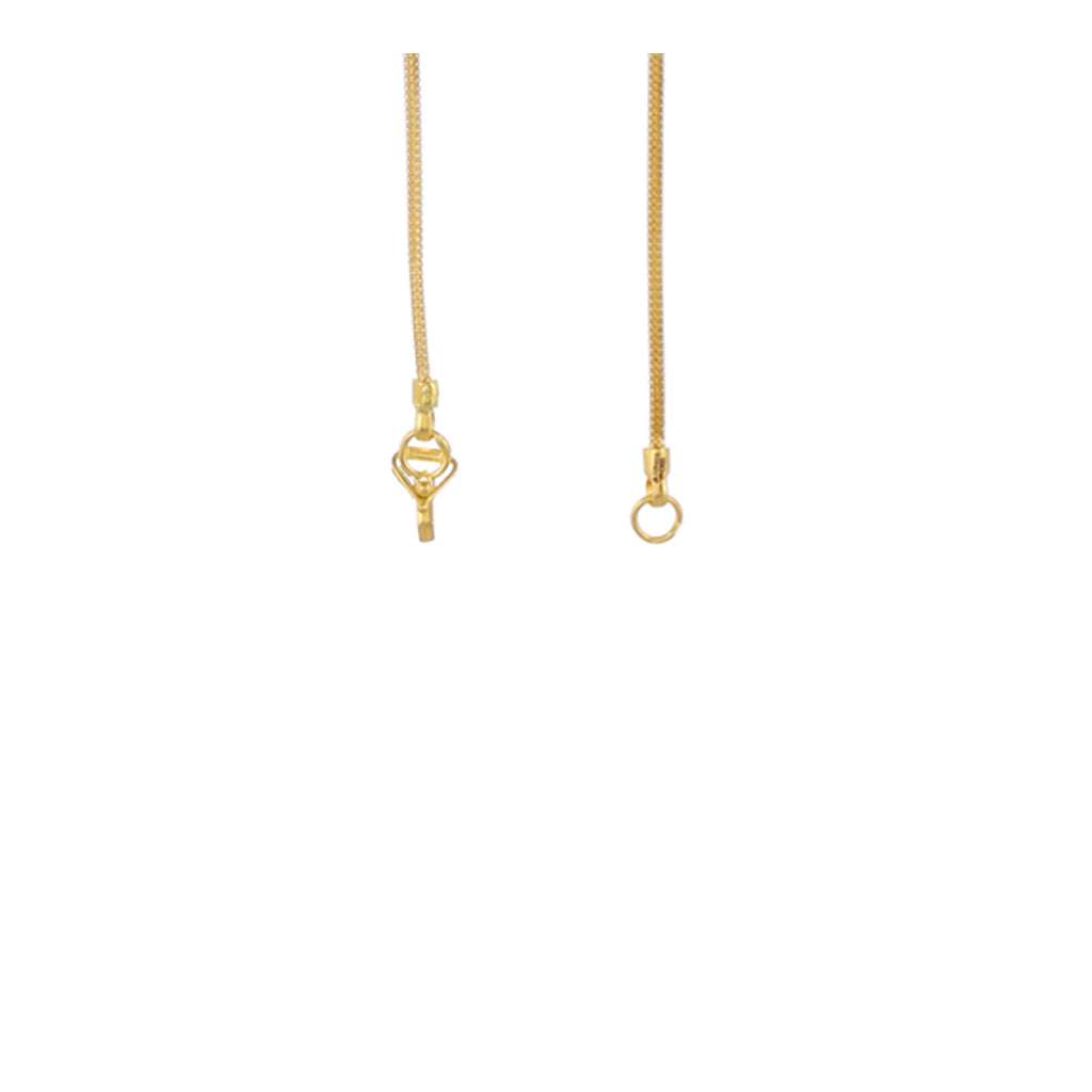 22k Plain Gold Chain JGS-2108-04486