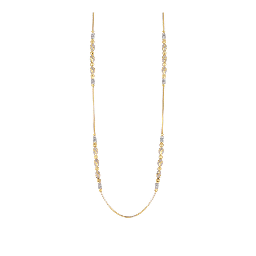 22k Plain Gold Chain JGS-2108-04491