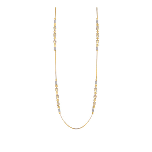 22k Plain Gold Chain JGS-2108-04491