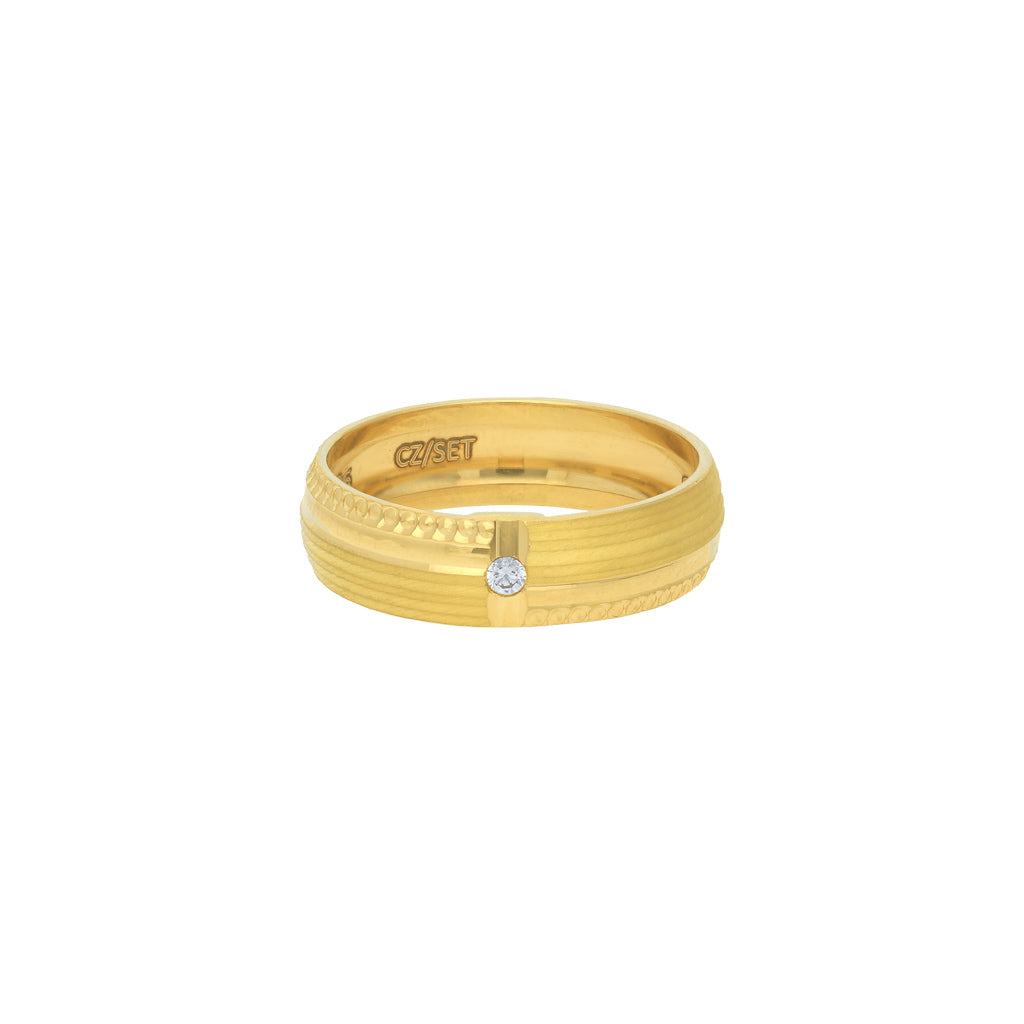 22k Plain Gold Ring JGS-2108-04585