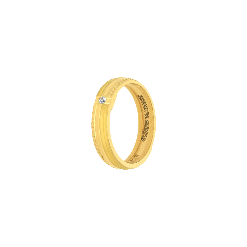 22k Plain Gold Ring JGS-2108-04585