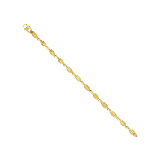 22k Plain Gold Bracelet JGS-2108-04597