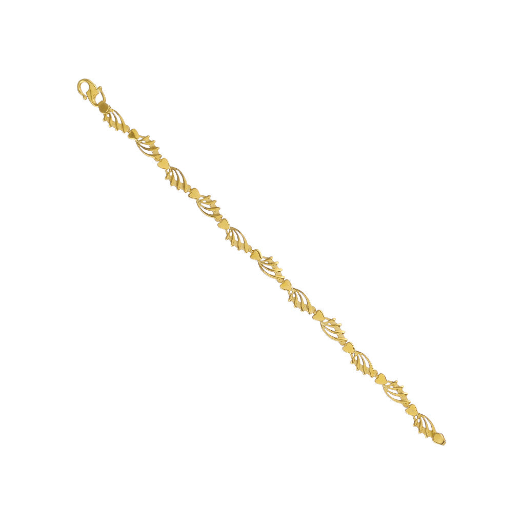 22k Plain Gold Bracelet JGS-2108-04601