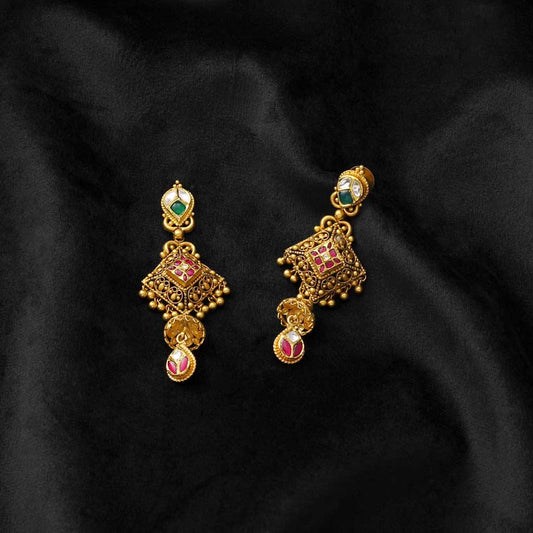 22k Jadtar Earring JGS-2202-05613