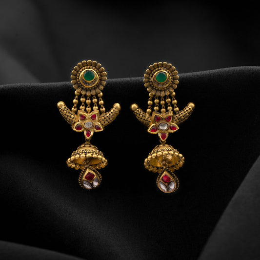 22k Jadtar Earring JGS-2203-05770