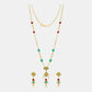 22k Pearl Necklace Set JGS-2204-06085