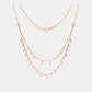 18k Plain Gold Necklace Set JGS-2204-06101