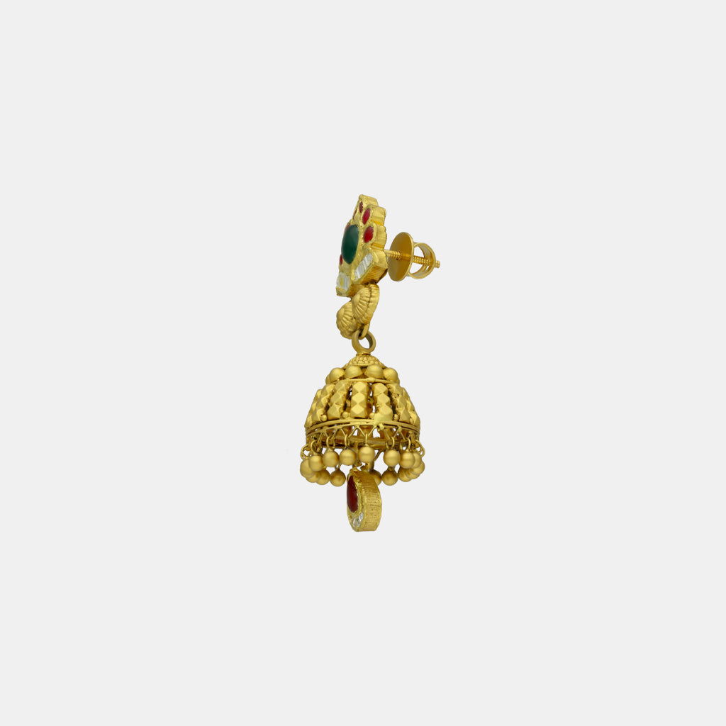 22k Jadtar Earring JGS-2205-06201