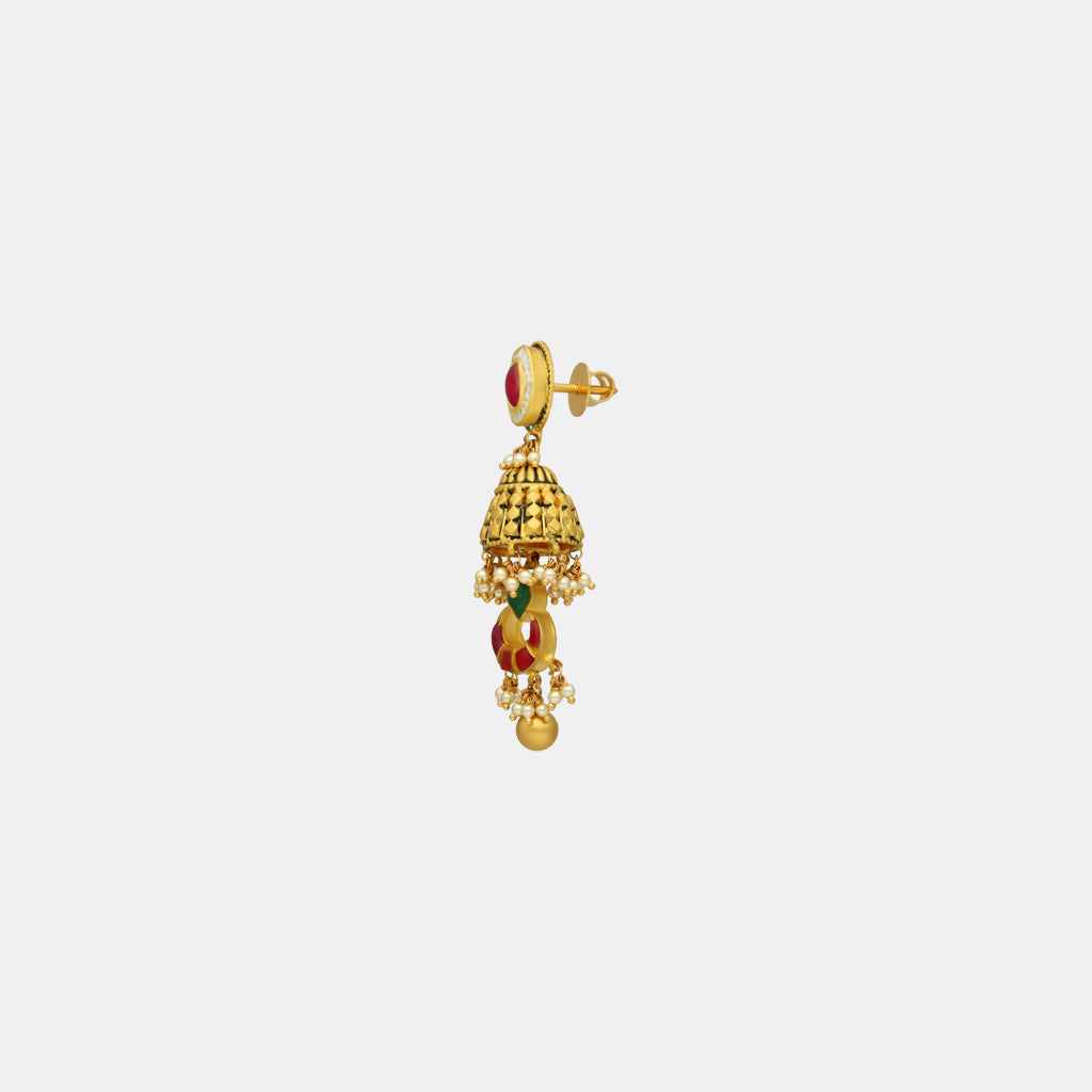 22k Jadtar Earring JGS-2205-06345