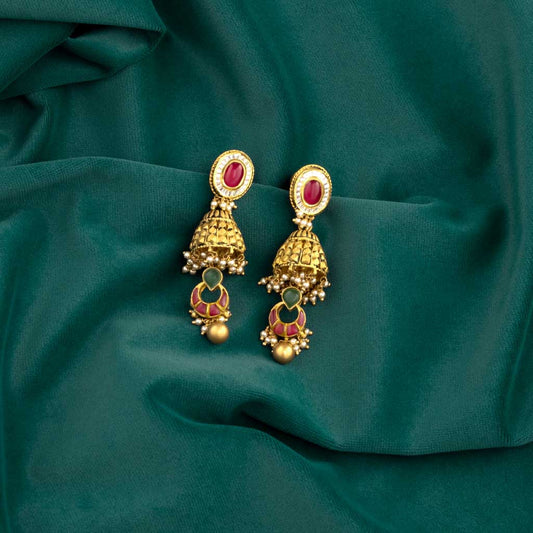 22k Jadtar Earring JGS-2205-06345