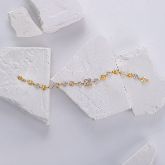 22k Gemstone Bracelet JGS-2207-06392