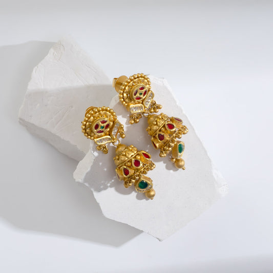 22k Jadtar Earring JGS-2207-06458