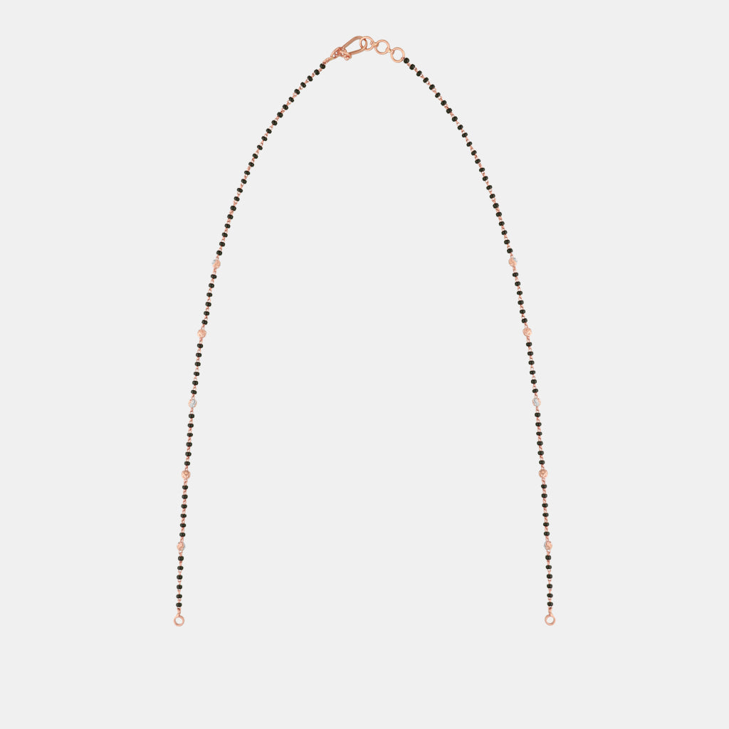 18k Plain Gold Mangalsutra JGS-2207-06524