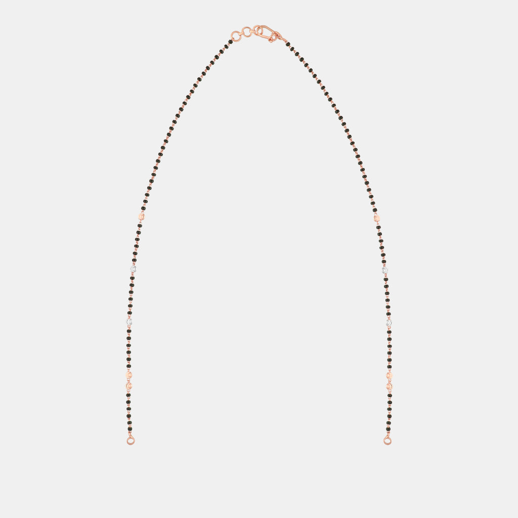 18k Plain Gold Mangalsutra JGS-2207-06527