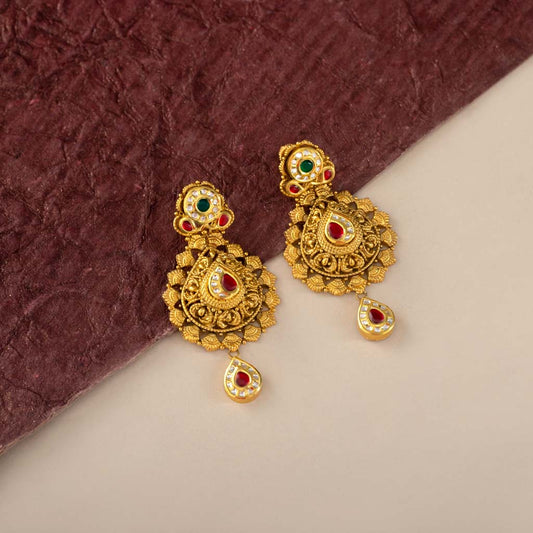 22k Jadtar Earring JGS-2207-06678