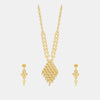 22k Plain Gold Necklace Set JGS-2208-06829